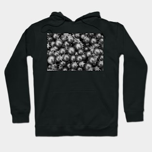 Garden Tomatoes Black and White 5 Hoodie